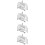 4Pcs Stainless Steel 6 Slice Bread Rack Kitchen Gadget 10