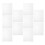 40 Pcs Clear Reusable Stencil Sheets For Crafts Painting Drawing 3