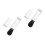 2Pcs Portable Flat Top Powder Brush With Refillable Box 8
