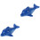 2Pcs Small Ceramic Dolphin Ocarina 6-Hole Portable Instrument 5