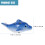 2Pcs Small Ceramic Dolphin Ocarina 6-Hole Portable Instrument 10