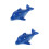 2Pcs Small Ceramic Dolphin Ocarina 6-Hole Portable Instrument 9
