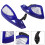 2 Pairs Blue Motorcycle Handlebar Windshield Hand Guards For Winter 11