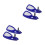 2 Pairs Blue Motorcycle Handlebar Windshield Hand Guards For Winter 5