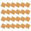 120 Pcs Self Adhesive Cork Sheets Square Tiles For Diy Coasters 10Cm 1