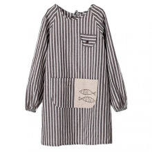 (Light Grey)Skin-friendly Adult Apron for Kitchen - Oil-resistant Polyester Cotton