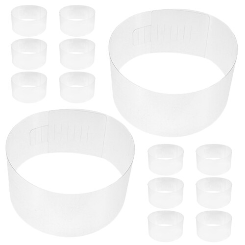 40Pcs Clear PVC Hat Shaper Inserts - Home Use Hat Holders for Caps 2