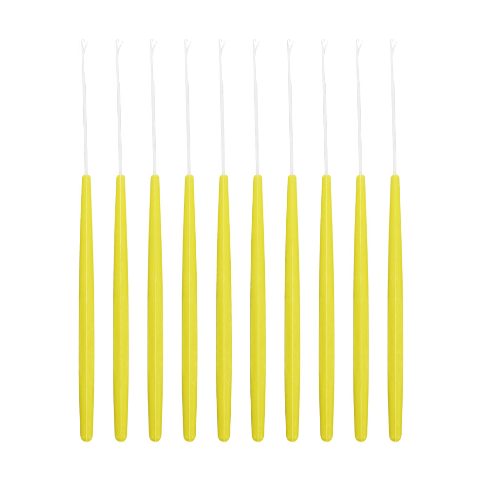 Inoomp Unisex 2 Pieces Wig Crochet Crotchet Needle Hook Needles For Crocheting