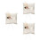 3Pcs Satin Wedding Ring Pillow For Ceremony Rings Bearer 6
