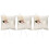 3Pcs Satin Wedding Ring Pillow For Ceremony Rings Bearer 4