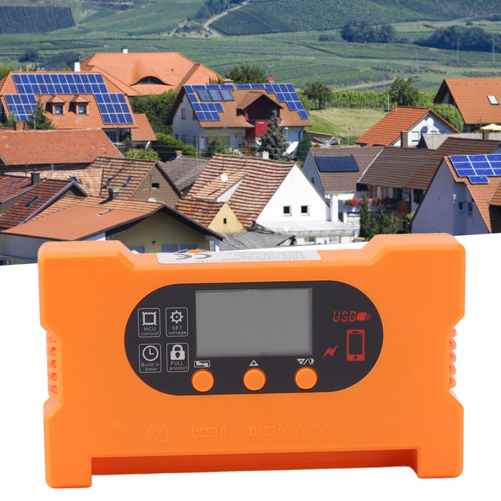 50A Solar Charge Controller Usb Fast Charge, Auto Battery Recognition 9381352164277
