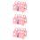 3 Pack Treasure Chest Child 14x11cm Pink 10