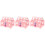 3 Pack Treasure Chest Child 14x11cm Pink 6