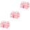 3 Pack Treasure Chest Child 14x11cm Pink 7
