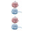 4Pièces Brosse Bain Enfant Douce Silicone Usage Bain 9