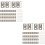 100 Sets Mini Hinge Small Hinge Box Brass 8