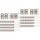 100 Sets Mini Hinge Small Hinge Box Brass 6