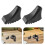 12pcs Trekking Pole Tip Hiking Pole Replacement Tips Black 7