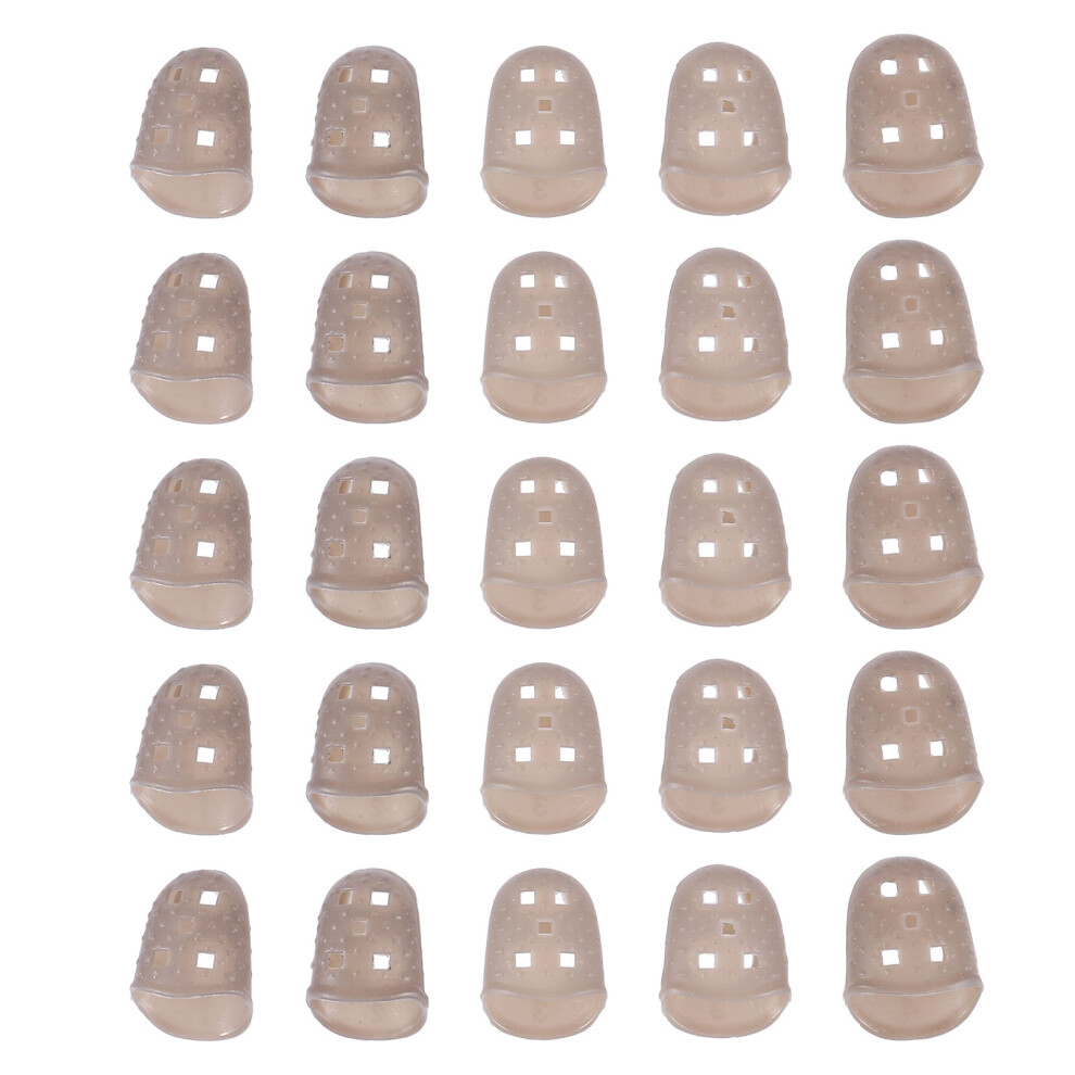 2 Pieces Finger Protector Guitar Tips Protectors Silicone Fingers-image-OPC-PKYD8VZ-NEW