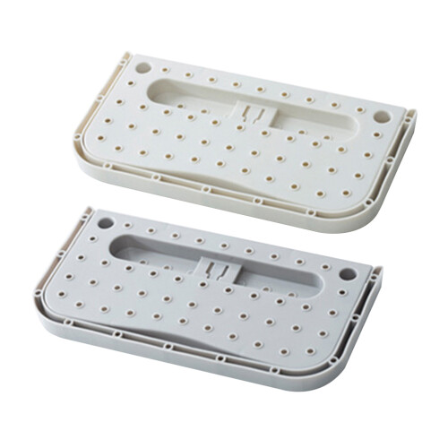 Set Of 2 Wall Mounted Shoe Rack Easy To Install Suction