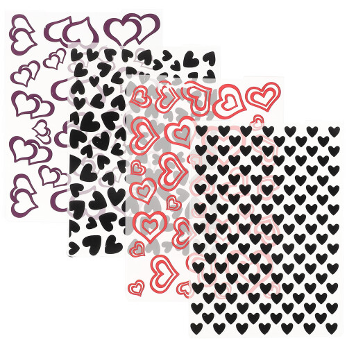 4 Count Embossing Folders Card Making Tools Stencils Diy Template