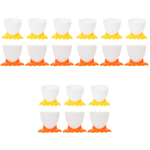 3 Pcs Fun Chicken Shape Egg Holder Cups Cute Baskets For Fresh Eggs 2