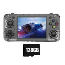 R36H Retro Handheld Game Console 128G 30000+Games Linux 3.5 Inch Portable Pocket Video Player for K