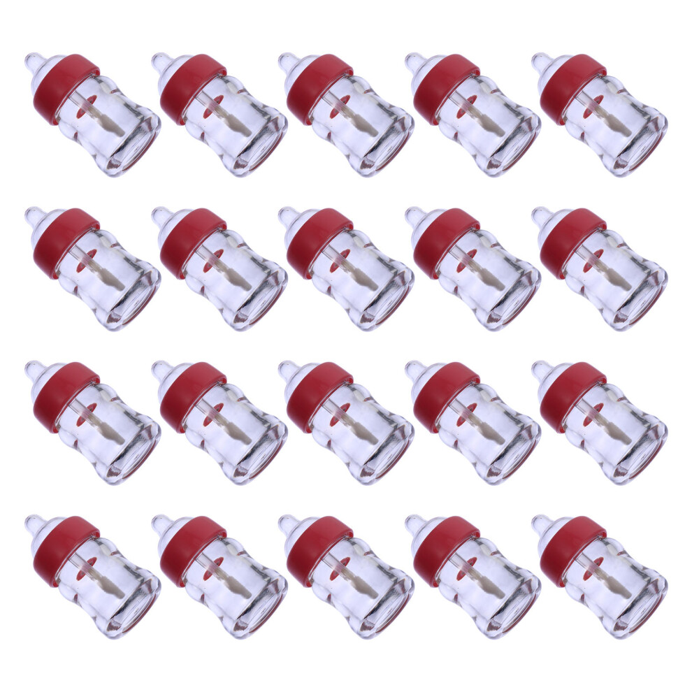 Vaguelly 20Pcs Empty Lip Gloss Tubes Clear Mini Lip Balm Containers For Samples