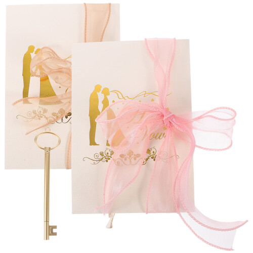 6 Pcs Wedding Vow Cards and Books 1