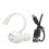 Wireless Bluetooth 5.2 Headset with Mic, 18g, Long Standby, White 2
