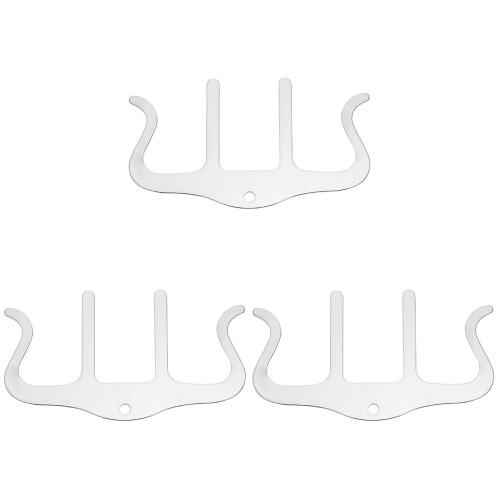 Music Score Clip Silver And Compact 3pcs 1