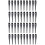 Tip Accessories Solid Color Darts 100 Pcs Coarse Teeth Soft Accessory 5