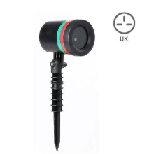 (UK) New Star Shower Motion Outdoor Laser Lights Indoor Outdoor Laser Light Holiday Decorating