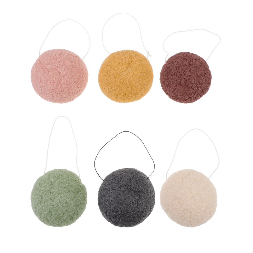 Vaguelly 6Pcs Facial Makeup Remover Sponges Deep Cleansing