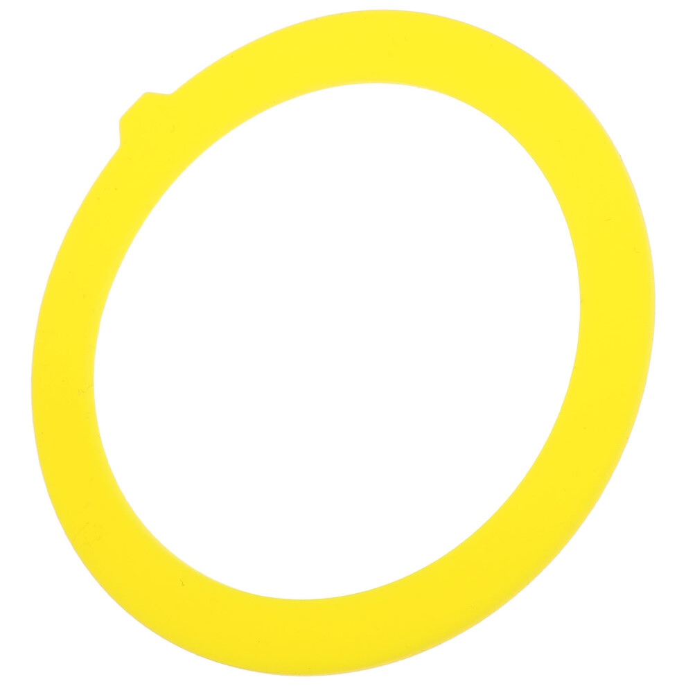 Raindrops Sealing Rings Yellow Silicone 1Pack 8.20X8.20x0.10cm 013609873357