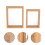 4 Pcs Double Sided Glass Picture Frame Specimen Clip 9