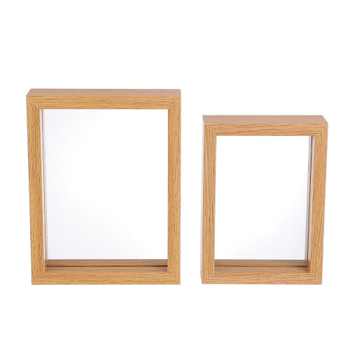 4 Pcs Double Sided Glass Picture Frame Specimen Clip 1