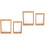 4 Pcs Double Sided Glass Picture Frame Specimen Clip 5
