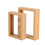4 Pcs Double Sided Glass Picture Frame Specimen Clip 11