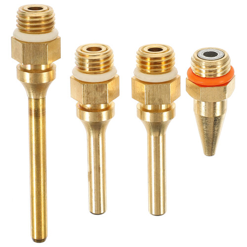 20 Pcs Assorted Long Tube Copper Glue Sprayer Nozzle Tips