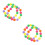 4Pièces Colliers Petits Animaux Elastiques Couleurs Vives Et Doux 5