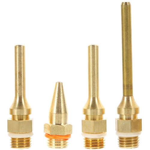 20 Pcs Assorted Long Tube Copper Glue Sprayer Nozzle Tips 1