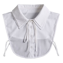 3 Pcs Women Fake Collar White Shirt Chic Clothes Accessory