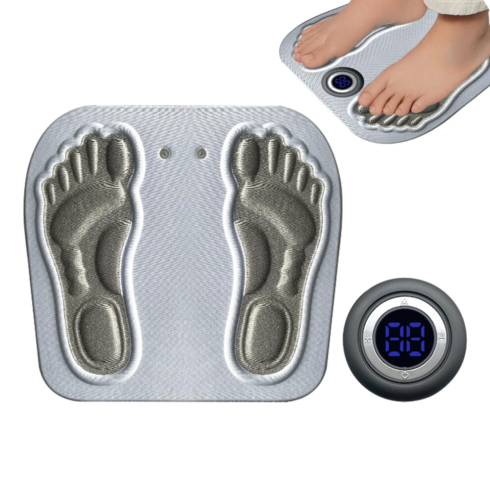EMS Foot Massager Feet Stimulator Pad With Multiple Modes Deep Tissue Muscle Relaxation Keypad