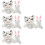 8 Pcs Stuffed Animal Plush Slap Bracelets 9