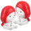 8 Pcs Adhesive Bunny Wall Hook Key Holder Decor 1