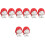 8 Pcs Adhesive Bunny Wall Hook Key Holder Decor 5