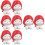 8 Pcs Adhesive Bunny Wall Hook Key Holder Decor 9