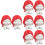 8 Pcs Adhesive Bunny Wall Hook Key Holder Decor 8