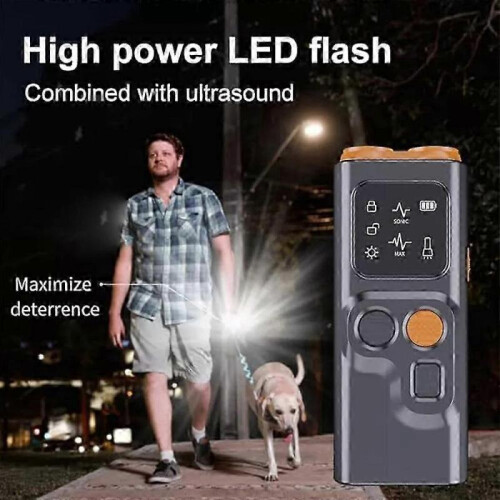 Bark Guard for Dogs,dog Bark Deterrent Device with Hd Display And Led Flashlight 2